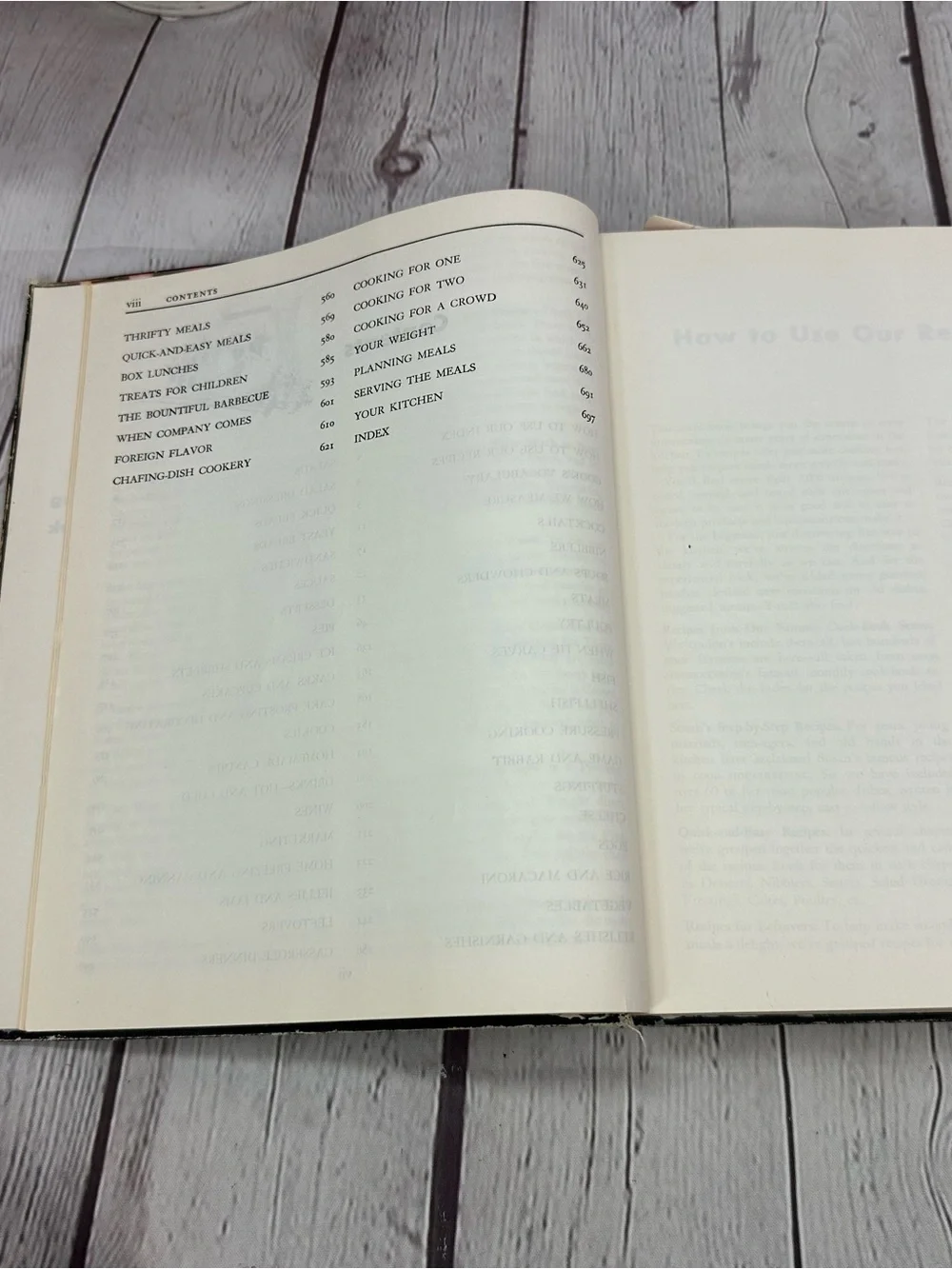vtg 1957 Good Housekeeping Cook Book Hardcover MCM retro collectible